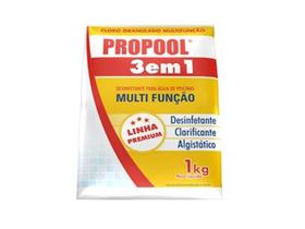 Cloro Granulado 3 em 1 Multifunção - 1kg - Propool