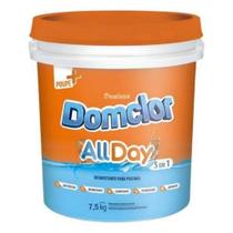Cloro Granulado AllDay Para Piscina 5 em 1 Balde 7,5kg