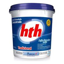 Cloro Granulado Concentrado Tradicional HTH Piscina 1kg