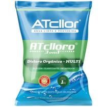 Cloro granulado de piscina 3 em 1 multi 1 kg atcllor Cloro granulado de piscina 3 em 1 multi 1 kg atcllor