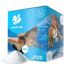Cloro Granulado Dicloro de Sódio para Piscinas e Hidrotanques Light Blue 10 KG MONTREAL