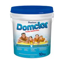 Cloro Granulado Domclor 10kg Piscina Balde Hipoclorito