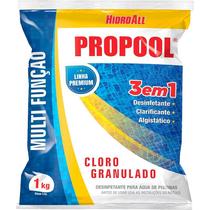 Cloro granulado hidroall 3 em 1 propool 1kg