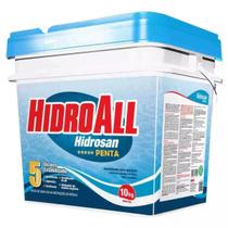 Cloro Granulado Hidroall Hidrosan Penta - 10 Kg 5 em 1
