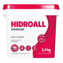 Cloro Granulado Hidrosan 2,5kg HidroAll Cloro Granulado Hidrosan 2,5kg HidroAll