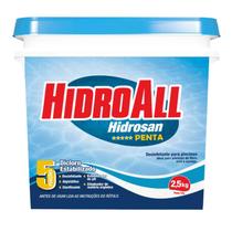 Cloro Granulado Hidrosan Penta 5 Em 1 Dicloro Estabilizado Hidroall 2.5kg