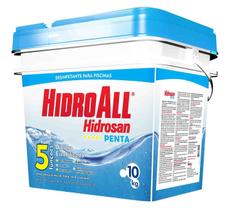 Cloro Granulado Hidrosan Penta 5 Em 1 Hidroall 10kg