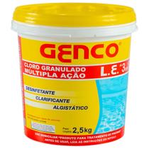 Cloro Granulado Multi Acao 3 Em 1 2,5kg - GENCO