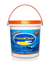 cloro granulado multiaçao - 10kg - neoclor