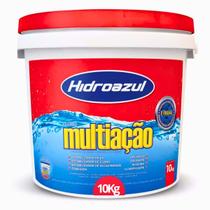 Cloro granulado multiação 8x1 hidroazul 10kg