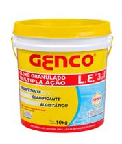 Cloro granulado múltipla ação 10 kg - Genco