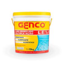 Cloro Granulado Múltipla Ação 3 em 1 10kg Genco