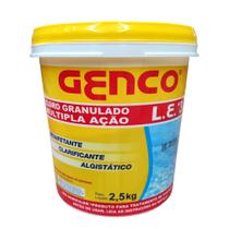 Cloro Granulado Multipla Ação 3 Em 1 Genco 2,5kg