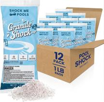Cloro Granulado para Choque de Piscina Pyrock Chemical Cal Hypo 450 g - 12 Unidades Cloro Granulado para Choque de Piscina Pyrock Chemical Cal Hypo 450 g - 12 Unidades