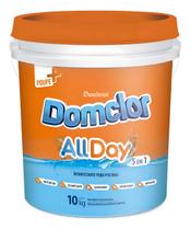 Cloro Granulado Para Piscinas Balde 10kg Domclor 5 Em 1