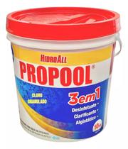 Cloro Granulado Propool Multiação 3 Em 1 10kg - Hidroall