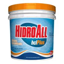 Cloro HCL Plus Hidroall 10kg Alta Performance para Piscinas Grandes