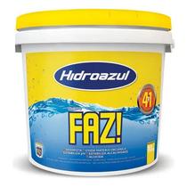 Cloro Hidroazul FAZ 10kg Alto Desempenho Água Cristalina na Piscina