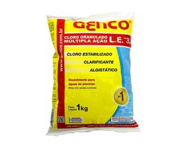 Cloro L.E. Multipla Acao Genco 3X1 1Kg 405171