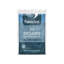 Cloro Multi Ação 3 em 1 Granulado 1kg Dicloro Crystal Saniclor