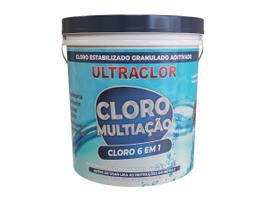 Cloro Multiação 6x1 Balde 10kg , 43% Dicloro Ativo Cloro Multiação 6x1 Balde 10kg , 43% Dicloro Ativo