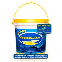 Cloro Neoclor Premium Concentrado Estabilizado Para Piscinas Balde 10kg