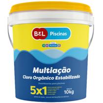Cloro Orgânico Estabilizado Multiação Bel Piscinas 10kg