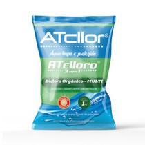 Cloro Orgânico Multiação Clarificante Algicida Atcllor pacote 1kg