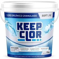 Cloro organico para piscina softline 10kg - keepclor
