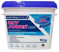 Cloro Oxy Power PRO 10 Kg - Org. Estab. - 56% CA - AstralPool / Fluidra