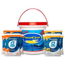 Cloro p/ Piscina 10kg +5 Barrilha 2kg +5 Sulfato 2KG Cloro p/ Piscina 10kg +5 Barrilha 2kg +5 Sulfato 2KG