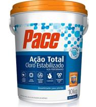 Cloro Pace Ação Total 40% 10kg (Dicloro) - Tratamento Completo para Piscinas