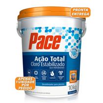 Cloro Pace Ação Total Hth Granulado 7 em 1 Para Piscinas Balde 10kg