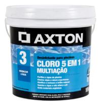 Cloro Para Piscina 10kg Axton Granulado 5 Em 1 Multiação