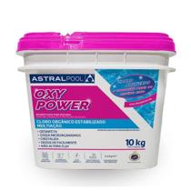 Cloro Para Piscina 10kg Balde Oxy Power Desinfecção Imediata e Eficaz Cloro Para Piscina 10kg Balde Oxy Power Desinfecção Imediata e Eficaz