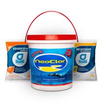 Cloro para piscina 10kg+ sulfato+ barrilha - NEOCLOR SUALL