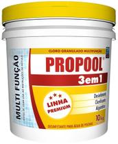 Cloro para Piscina Estabilizado Propool 3 em 1 10 kg - Hidroall