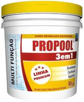 Cloro para Piscina Estabilizado Propool 3 em 1 10 kg - Hidroall
