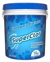 Cloro Para Piscina Estabilizado Superclor 10Kg - Clor Up