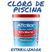 Cloro Para Piscina Estabilizador e Desinfetante Attcllor 10Kg Cloro Para Piscina Estabilizador e Desinfetante Attcllor 10Kg