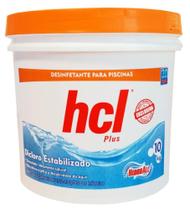 Cloro para Piscina Hcl Plus Hidroall 10 kg Cloro para Piscina Hcl Plus Hidroall 10 kg
