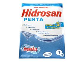 Cloro para Piscina Hidrosan Penta 1 kg - Hidroall