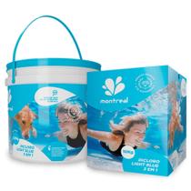 Cloro Para Piscina Montreal Light Blue 3 em 1 - BALDE 10kg Cloro Para Piscina Montreal Light Blue 3 em 1 - BALDE 10kg