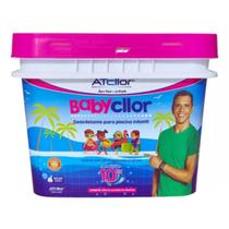 Cloro Para Piscina Teor Ativo 50% Babycllor 10kg Atcllor Cloro Para Piscina Teor Ativo 50% Babycllor 10kg Atcllor