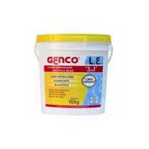 Cloro Para Piscina Tratamento Genco multipla ação 3 em 1 10Kg