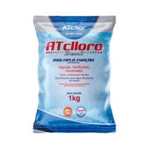 Cloro para piscinas 1 kg Attcllor 3em1 - Attcllor limper