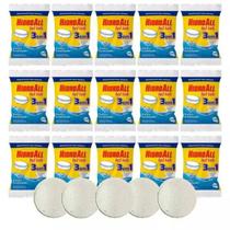 Cloro Pastilha Multiplação 3 Em 1 Hidroall 15 Unidades 200g
