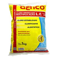 Cloro piscina 3x1 est.genco 1,0kg.