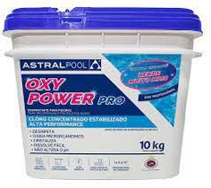 Cloro Piscina Astralpool Oxy Power Pro Balde Azul 10 kg