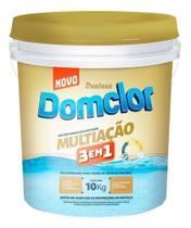 Cloro Piscina Dicloro Domclor Multiação 3 Em 1 10kg